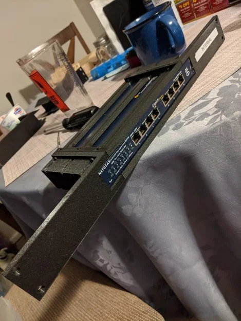 Adapter gắn rack 19" cho Netgear GS108 Switch (Rackmount Adapter) - Image 3