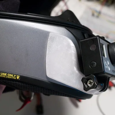 Ngàm gắn GoPro cho nón Shoei RF-SR (Shoei RF-SR Helmet GoPro Bracket)