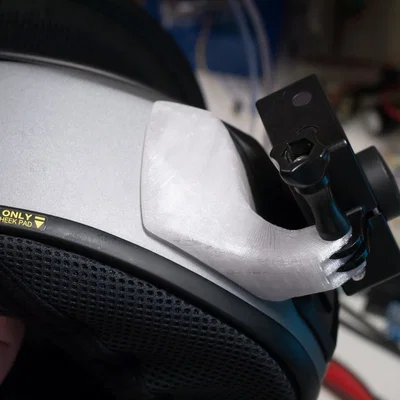 Ngàm gắn GoPro cho nón Shoei RF-SR (Shoei RF-SR Helmet GoPro Bracket)