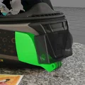 Ngàm gắn GoPro cho nón Shoei RF-SR (Shoei RF-SR Helmet GoPro Bracket) - Thumbnail 8