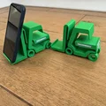 Giá đỡ điện thoại 3D hình xe nâng hàng (Forklift Phone Holder) độc đáo - Thumbnail 2