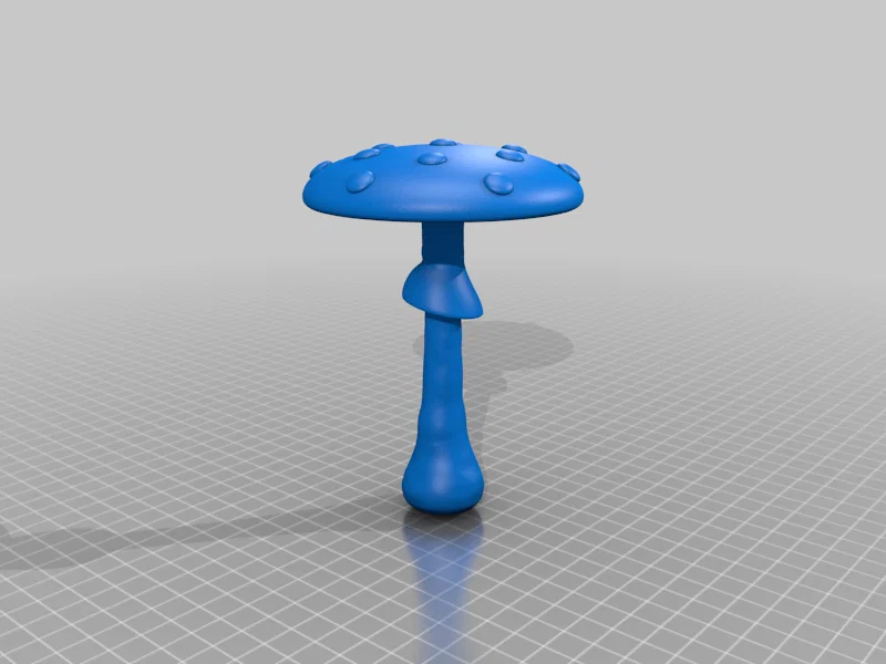 Mô hình Nấm Ma Thuật (Magical Mushroom 16) - File in 3D decor độc đáo - Image 1