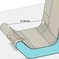 Giá đỡ gập Print-in-Place cho điện thoại/Kindle/Tablet (và nhiều thứ khác) - Thumbnail 3