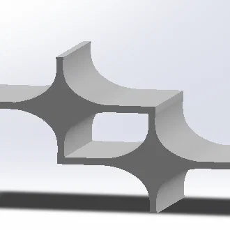 Kệ treo tường hiện đại (Modern Shelf) - Mẫu in 3D trang trí độc đáo
