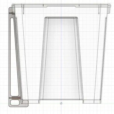 Giá treo tường cho hộp IKEA Samla 22L (IKEA Samla 22L box wall bracket)