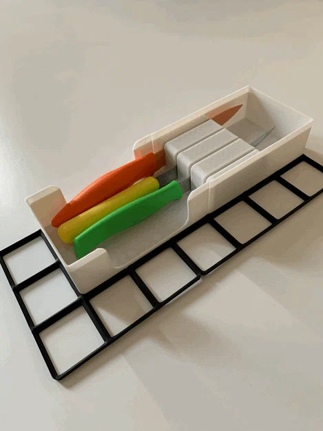 Khay Dao Gridfinity Knife Block - Image 1