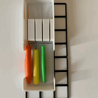 Khay Dao Gridfinity Knife Block