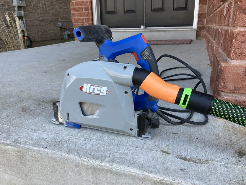Adapter Kreg Track Saw sang Festool Dust Collector 27/36mm - Image 1