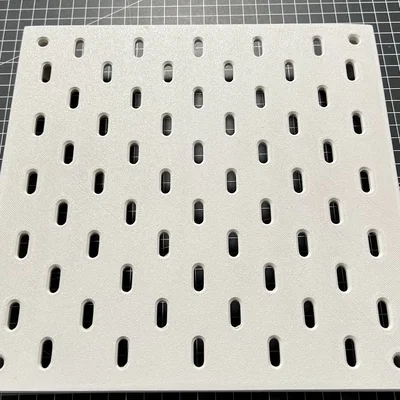 Tấm panel tường IKEA Skadis kèm standoff 25mm: lỗ 6x6, 5x5, 4x4 & size khác