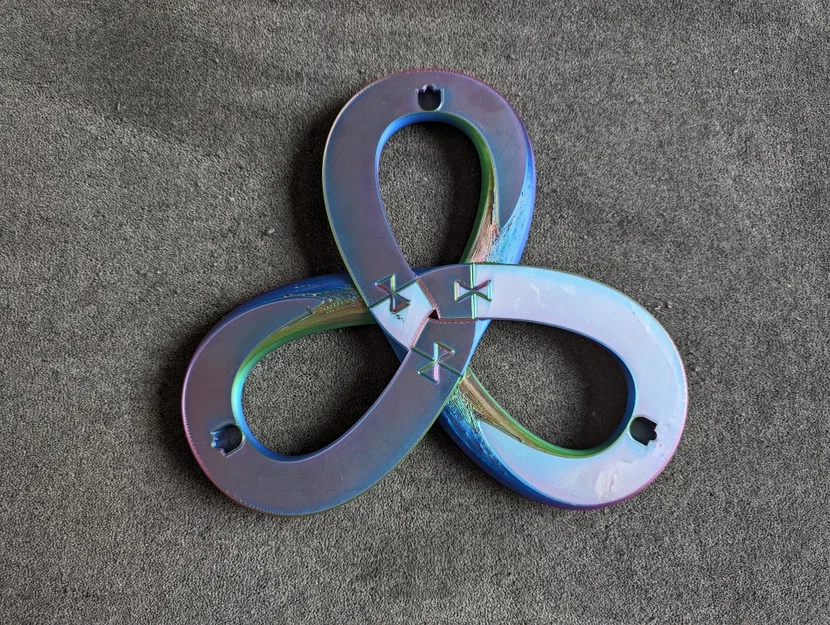 Tranh Treo Tường Nút Trinity Knot (Triquetra) Celtic - Image 3