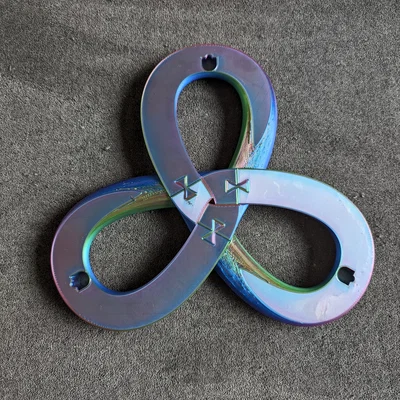 Tranh Treo Tường Nút Trinity Knot (Triquetra) Celtic