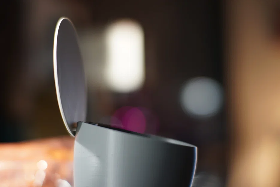 Thùng rác thiết kế 2 mảnh cho bàn làm việc/mặt bếp (Desk/Kitchen Counter) - Image 3