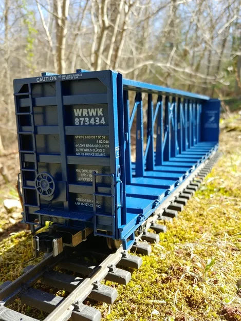 Toa Centerbeam Flat Car cho Garden Railroad - Tỉ lệ 1:29 - Image 1