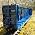 Toa Centerbeam Flat Car cho Garden Railroad - Tỉ lệ 1:29 - Thumbnail 1