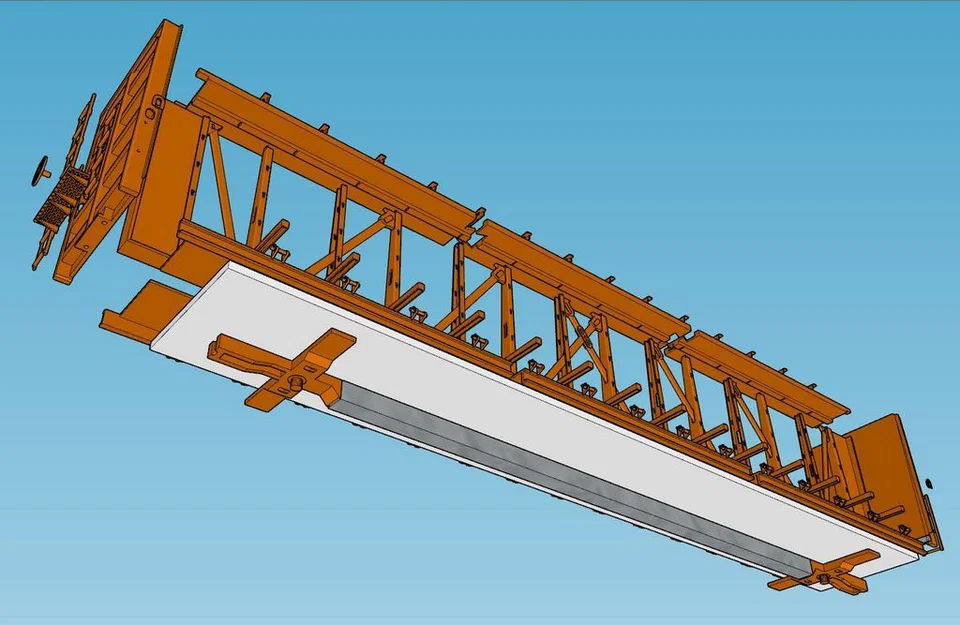 Toa Centerbeam Flat Car cho Garden Railroad - Tỉ lệ 1:29 - Image 2