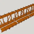 Toa Centerbeam Flat Car cho Garden Railroad - Tỉ lệ 1:29 - Thumbnail 3