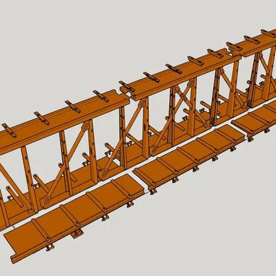 Toa Centerbeam Flat Car cho Garden Railroad - Tỉ lệ 1:29