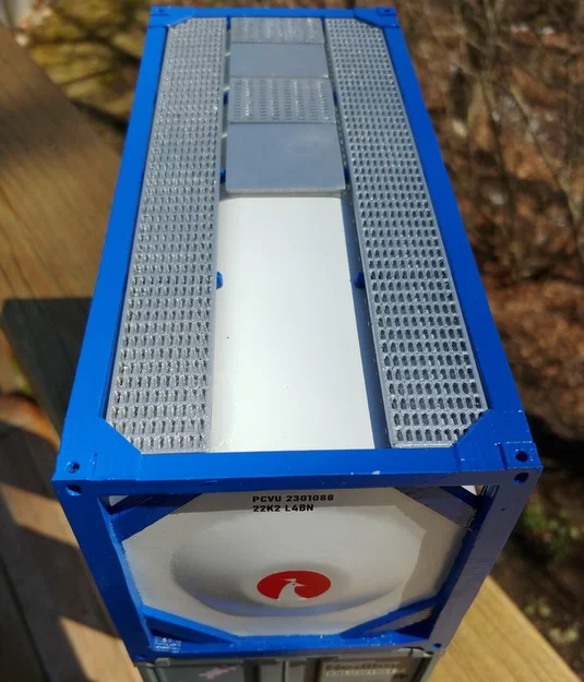 ISO Tank Container 20' cho Garden Railroad – tỉ lệ 1:29 tương thích - Image 4