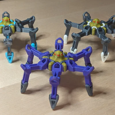 Alien Hexapod Khớp Nối (Articulated Alien Hexapod)