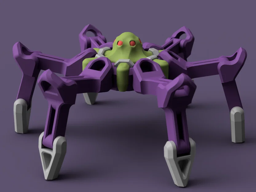 Alien Hexapod Khớp Nối (Articulated Alien Hexapod) - Image 3