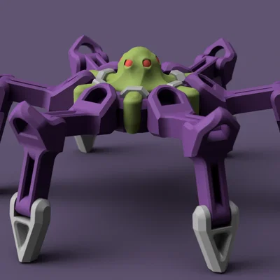 Alien Hexapod Khớp Nối (Articulated Alien Hexapod)