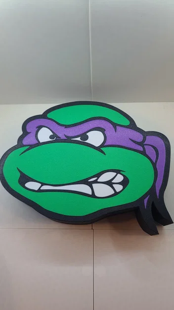Hộp Đèn Đầu Ninja Turtle (Ninja Turtle Head Lightbox) - Image 4