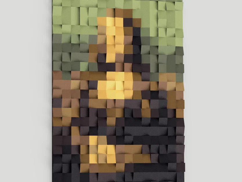 Harmonix Mosaic Acoustic Diffuser Short - Wall Art (Tranh tường tán âm 3D) - Image 3