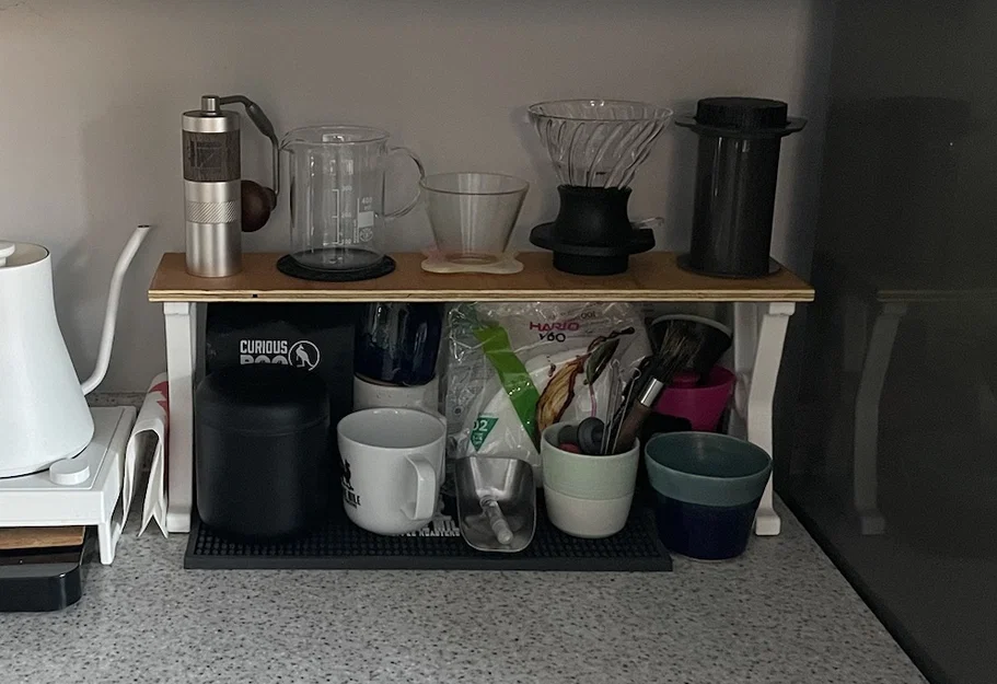 Chân Kệ Mini Đặt Rời Cho Bếp/Bàn Làm Việc/Bệ Cửa Sổ (20cm) - Image 2