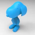 Mô hình 3D chú chó Snoopy cực dễ thương để trang trí - Thumbnail 1