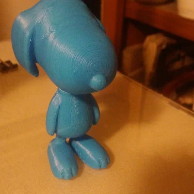 Mô hình 3D chú chó Snoopy cực dễ thương để trang trí