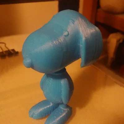 Mô hình 3D chú chó Snoopy cực dễ thương để trang trí