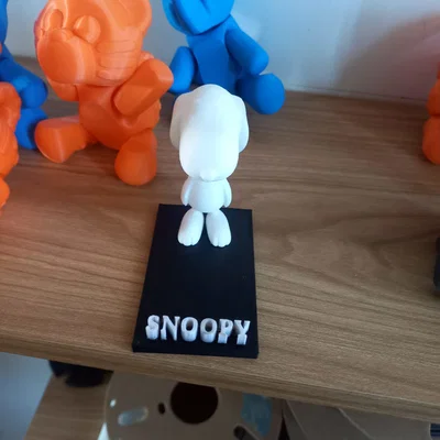 Soporte celular snoopy (Giá đỡ điện thoại Snoopy)