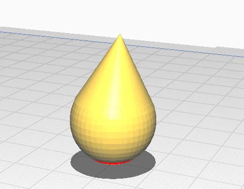 Mô hình trang trí hình giọt nước 3D (Drop) - File STL chất lượng - Image 1