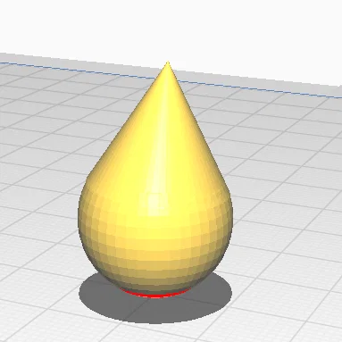 Mô hình trang trí hình giọt nước 3D (Drop) - File STL chất lượng
