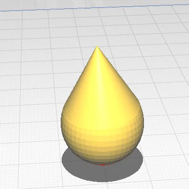 Mô hình trang trí hình giọt nước 3D (Drop) - File STL chất lượng