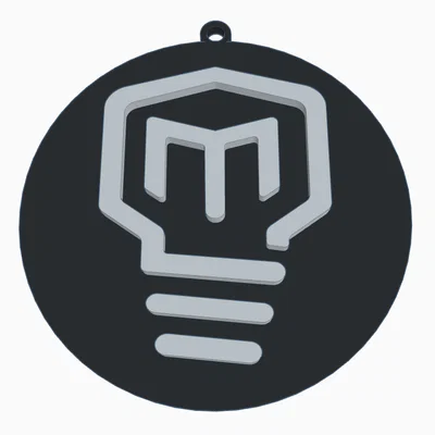 Móc khóa logo Mark Rober in 3D – Phụ kiện độc đáo cho fan sáng tạo
