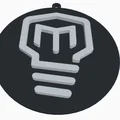 Móc khóa logo Mark Rober in 3D – Phụ kiện độc đáo cho fan sáng tạo - Thumbnail 4