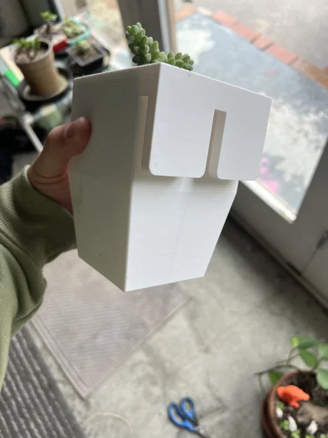 Chậu treo cho kệ dây (Wire Shelf Hanging Planter) - Image 2