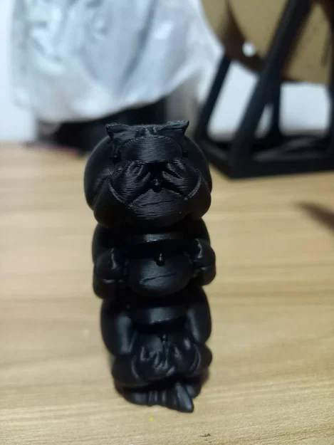 Tótem Mafalda sabiduria (no veo, no escucho, no hablo) - Image 4