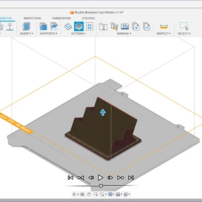 Khay Đựng Danh Thiếp 2 Tầng (Business Card Holder - Double)