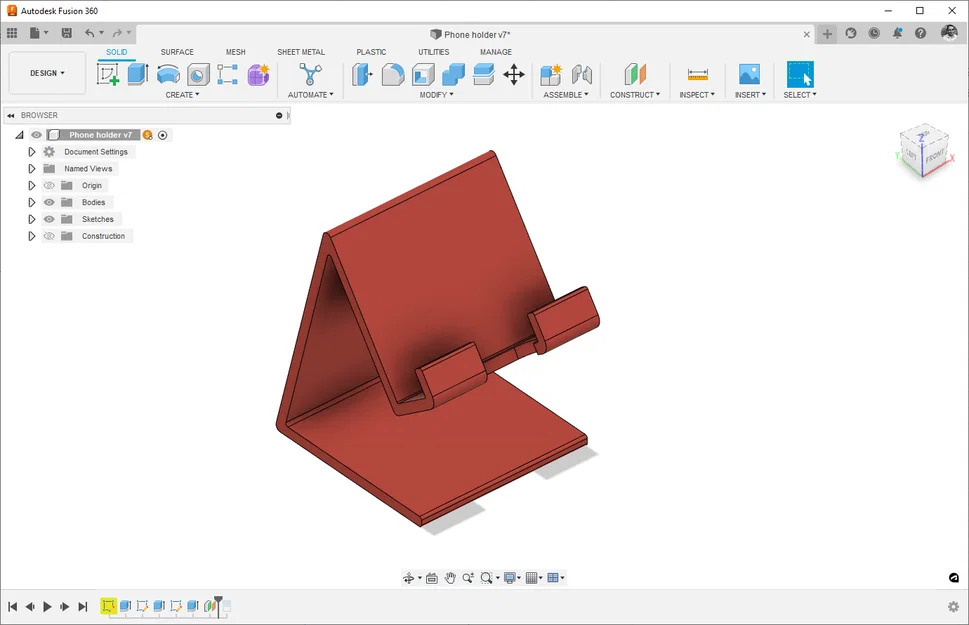 Kệ đỡ điện thoại (Phone Stand) đơn giản - Image 1