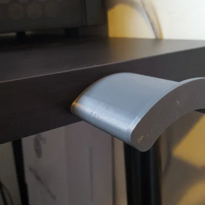 Giá treo tai nghe gắn dưới mặt bàn (Desk Mounted Headphone Holder)