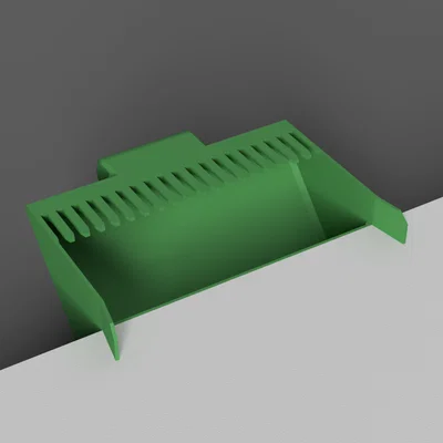 Hốt rác mini kèm lược làm sạch chổi cho bàn làm việc