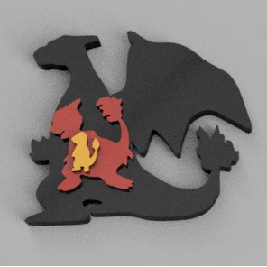 Pokemon Charmander và các dạng tiến hoá