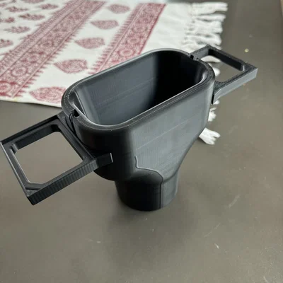 Giá đỡ khoai tây chiên cho cup holder ô tô (kèm khay sốt)