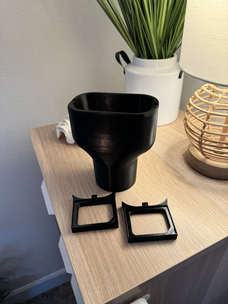 Giá đỡ khoai tây chiên cho cup holder ô tô (kèm khay sốt) - Image 7