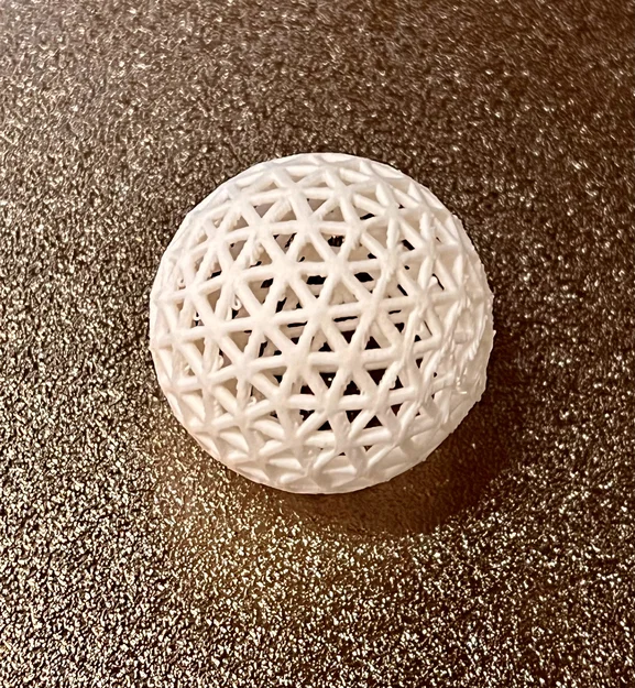 Mô hình quả bóng bàn 3D (Airless Ping Pong Ball) phiên bản 3.0 độc đáo - Image 4