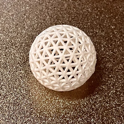 Mô hình quả bóng bàn 3D (Airless Ping Pong Ball) phiên bản 3.0 độc đáo