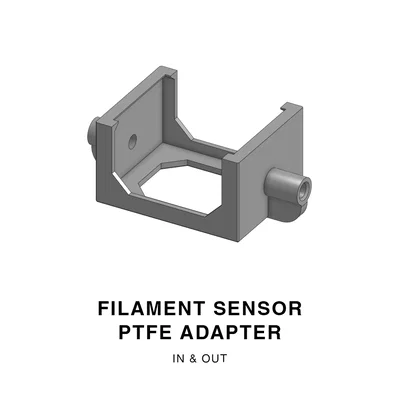 Nâng cấp Ender 3 S1/S1 Pro: Filament Sensor Guide PTFE 6mm & 4mm