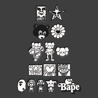 Street Art Coaster Pack – Bộ lót ly phong cách street art